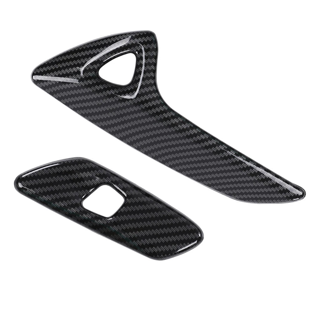 Carbon Look Interior Door Handle Trim for Corvette C7 (2014–2019)