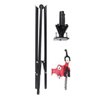 Folding Tripod Pipe Vise Stand for (1/8"-5" Capacity)