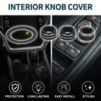 Set of 4 Media Tune Engine Start Mirror Knob Covers for Subaru WRX (2022–2023)