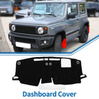 Dashboard Cover Mat for Toyota Sienna (2021–2024) HUD Sun Protector Black