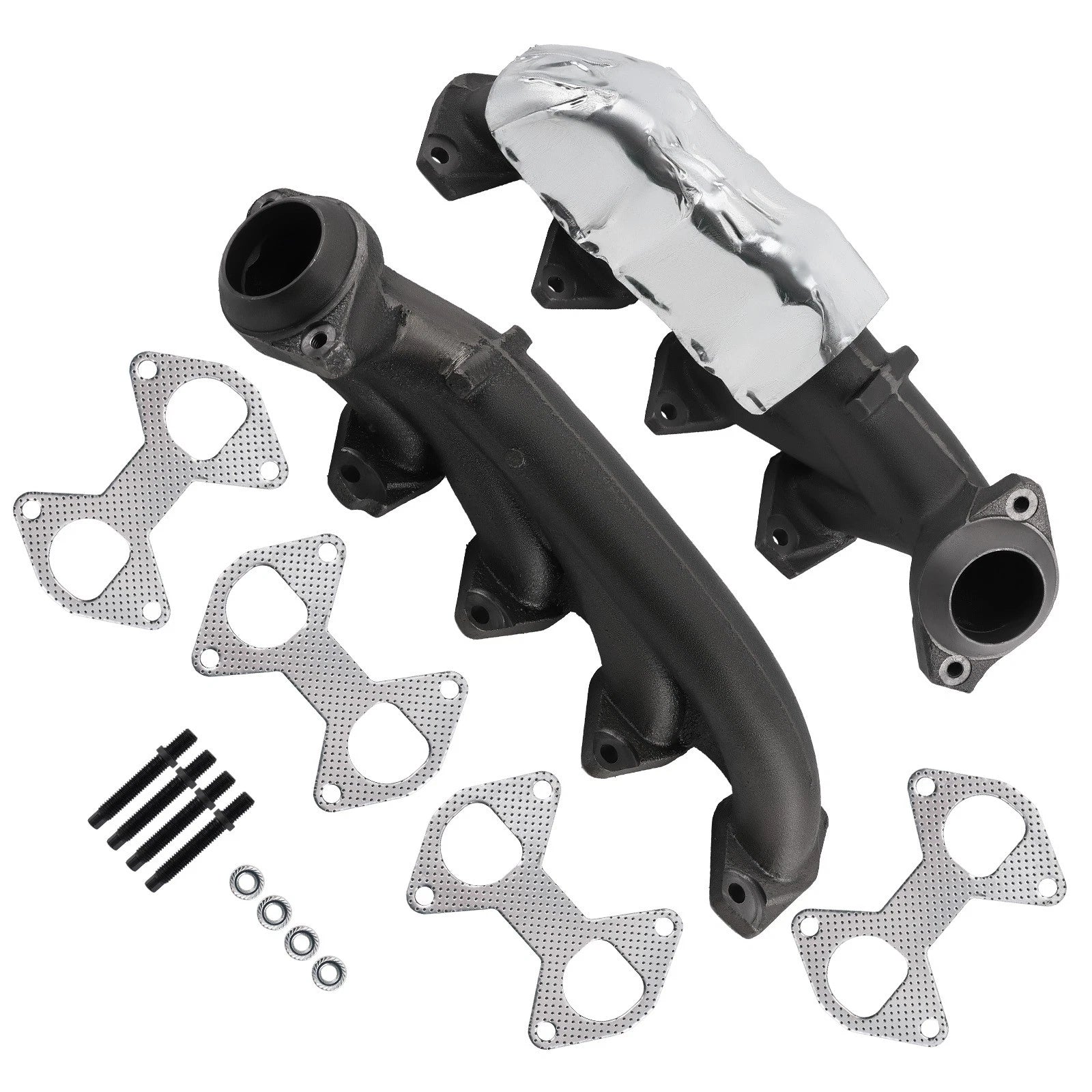 Left & Right Exhaust Manifold w/ Gasket for Ford F150 Expedition (2004–2008)