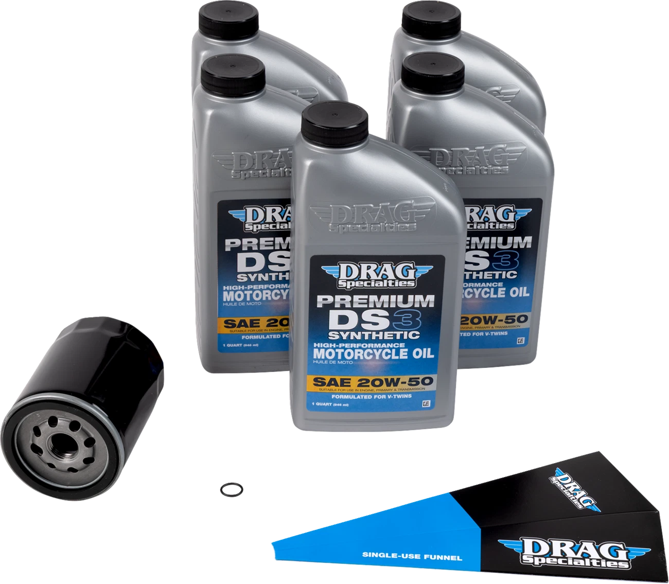 Full Synthetic Oil Change Kit 20W50 for Harley-Davidson M8 (2017–2023)