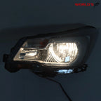 Halogen Headlight for Subaru Forester (2017–2018) Left Side with Bulbs