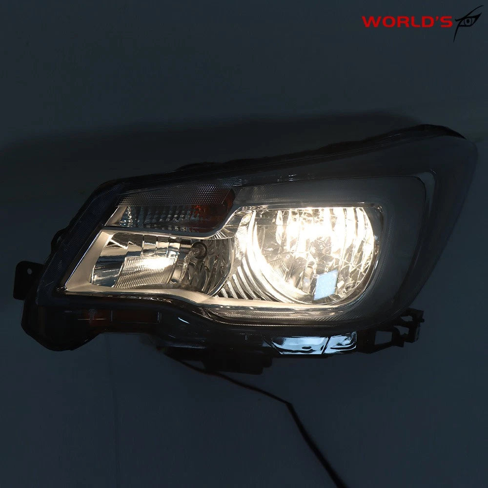 Halogen Headlight for Subaru Forester (2017–2018) Left Side with Bulbs