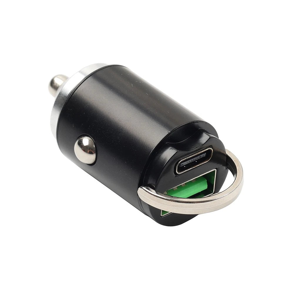 2X USB Type C Charger Socket Adapter for Universal Cars (Fast Charging)
