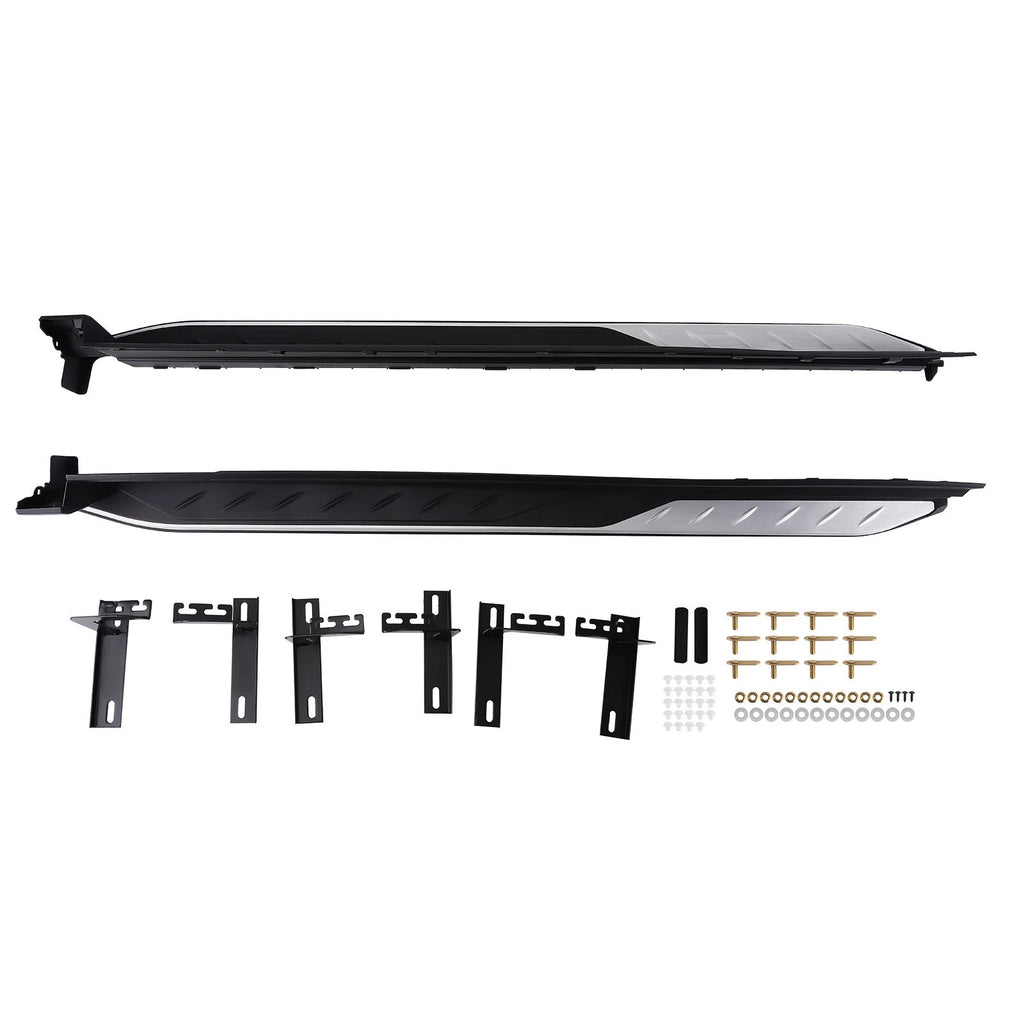 Running Board Side Step Bars for Toyota RAV4 (2019-2025) Black Aluminum