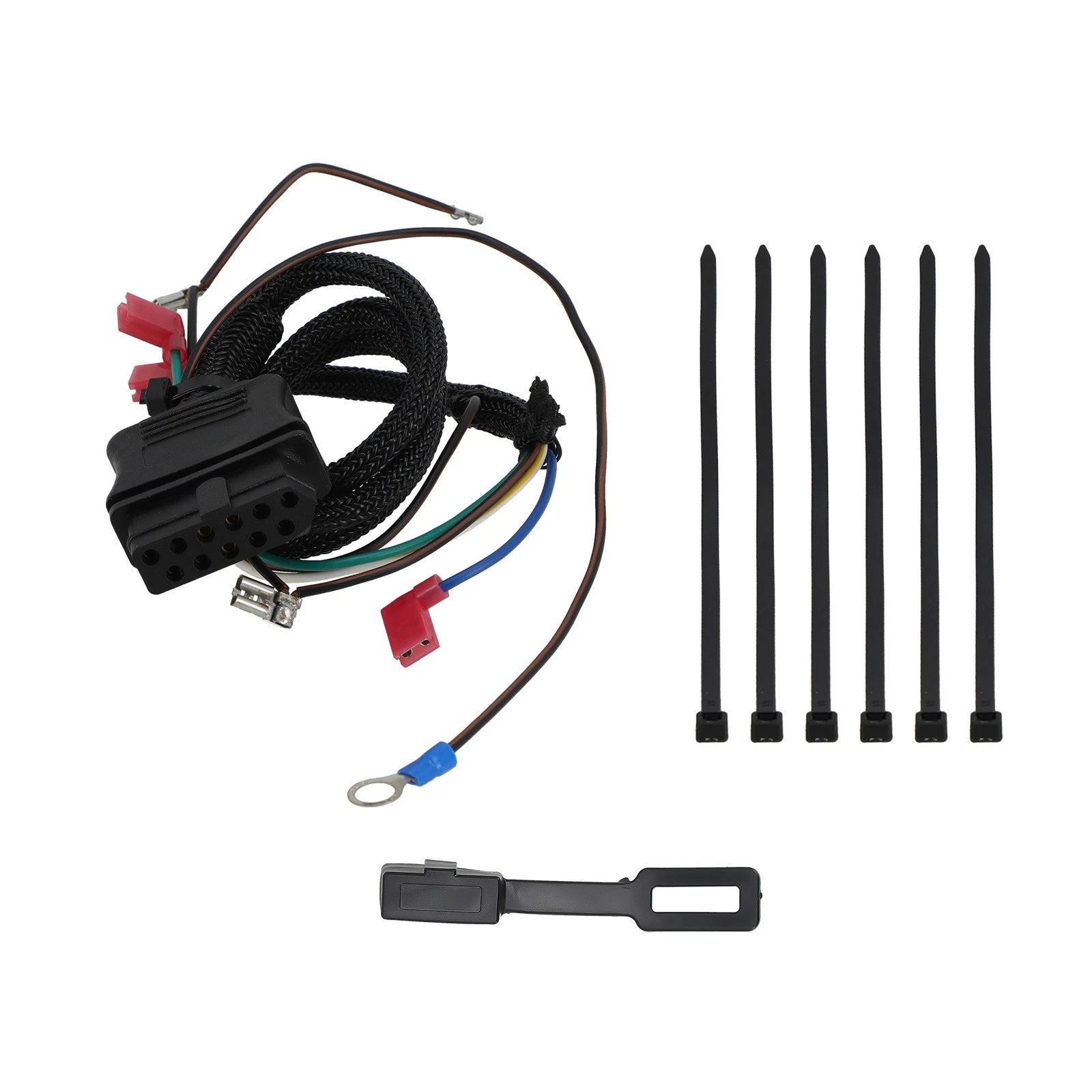 Snow Plow Side Wiring Harness for Western Fisher (3-Port) Control (2000–2000)