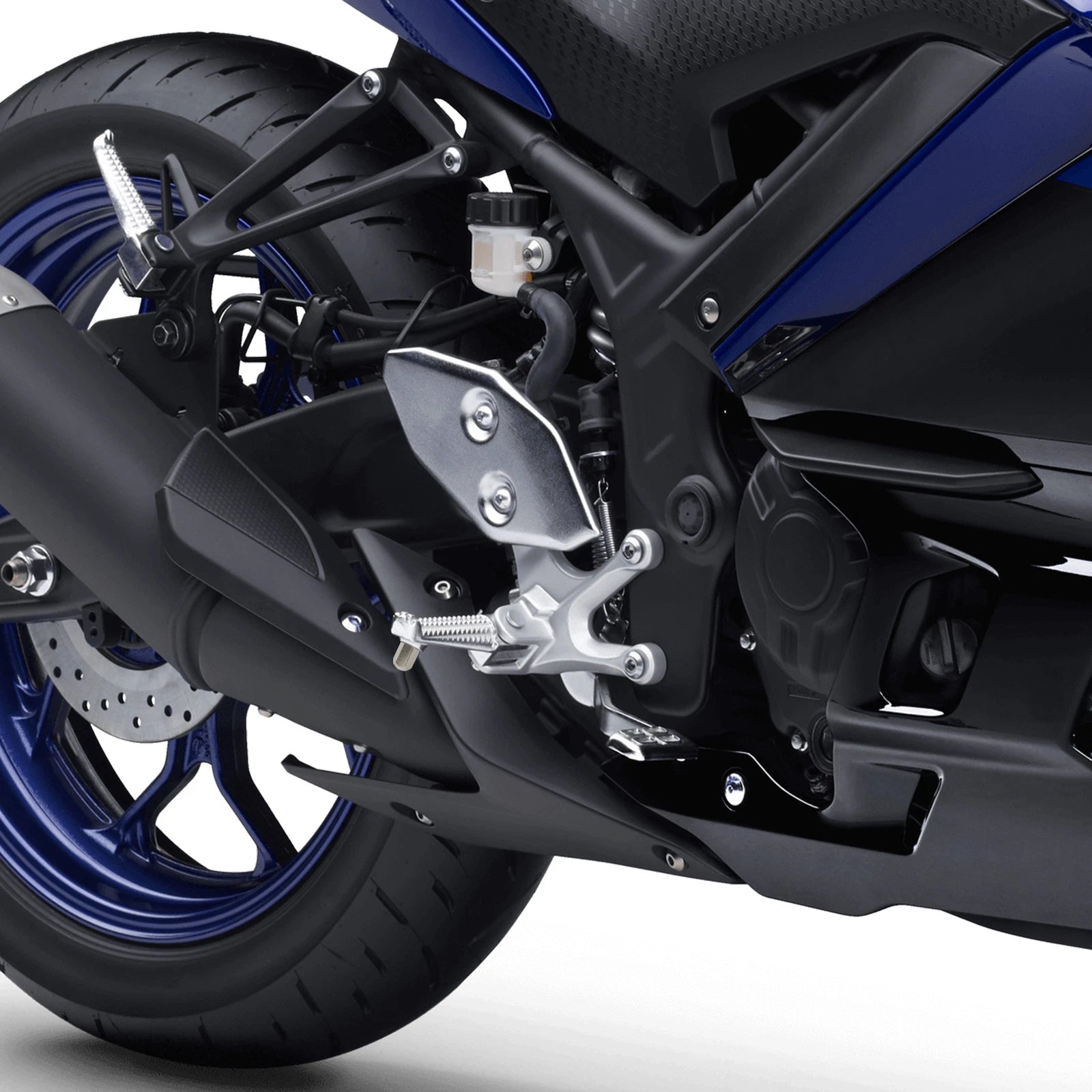 Rider Driver Footrest Peg Bracket for Yamaha MT03 (2016–2025), YZF R3 (2015–2025)