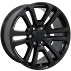 Matte Black Wheel 20x9 for 2003-2008 GMC Savana - OWH2442 - OWH2442