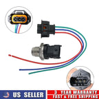 Fuel Rail Pressure Sensor w/ Connector for Dodge Ram 6.7L (2009–2010)