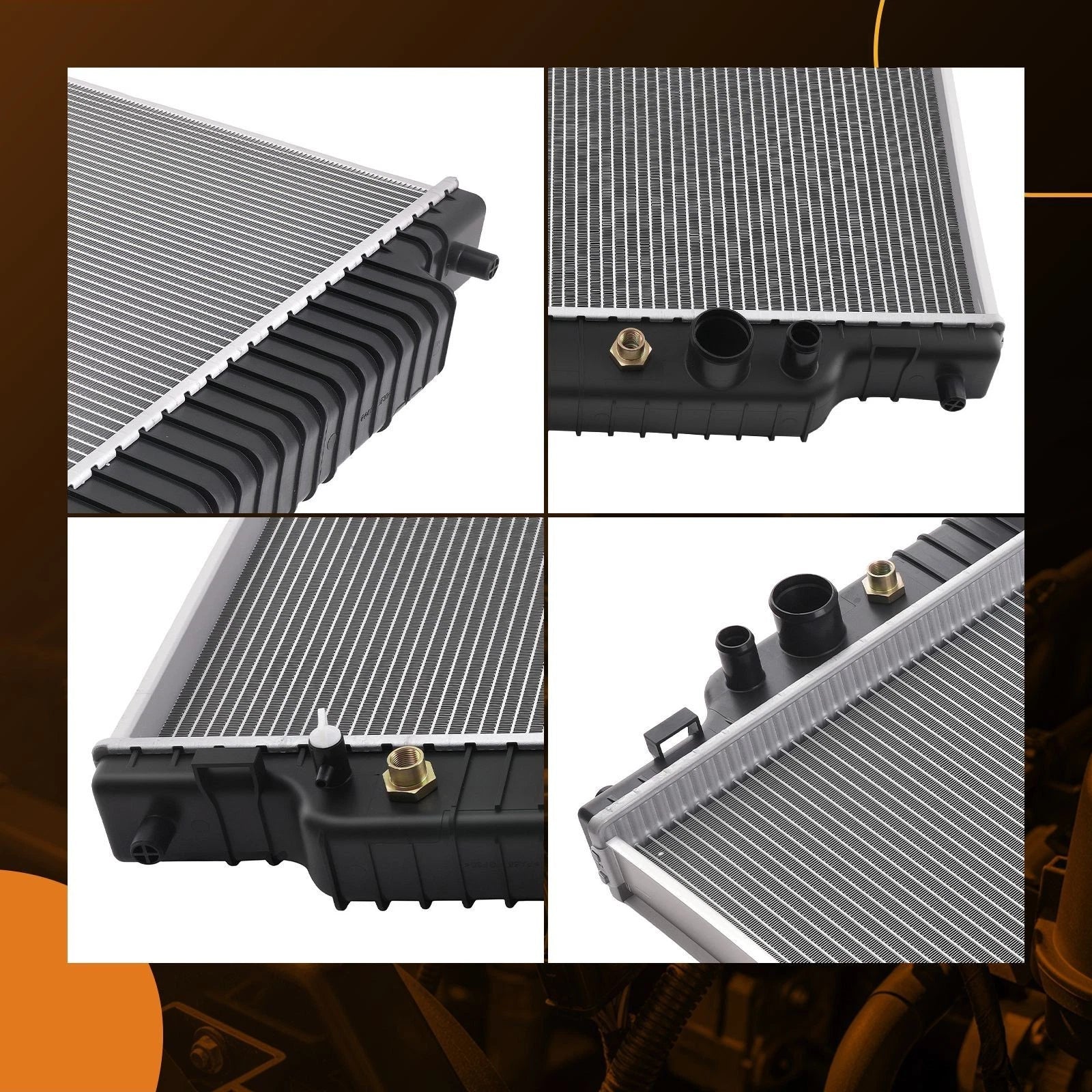 Aluminum Radiator Direct Fit for Ford Excursion 5.4L (2000–2005)