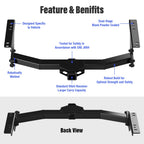 Trailer Hitch Receiver for Toyota 4Runner Lexus GX470 (2003-2009)