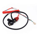 Switch Tether Line 7/8" Handlebar Engine Cut Lanyard 50cc for Motorcycle