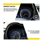 Dashboard Frame Cover Trim for Infiniti Q50 Q60 (2014–2020) Carbon Fiber