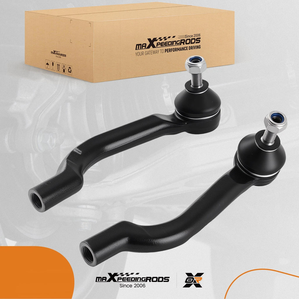 2X Front Outer Tie Rod Ends for Nissan Rogue (2008–2015)