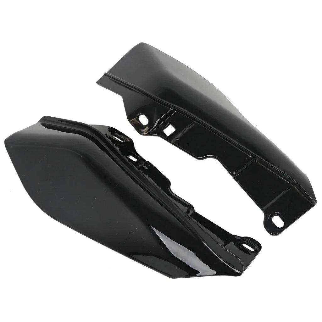 Black Mid-Frame Air Deflectors for Harley Touring Road Street Glide (2009-2023)