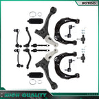 16Pcs Front Control Arm Tie Rod End Ball Joint Sway Bar for Hyundai Sonata (2006–2008)