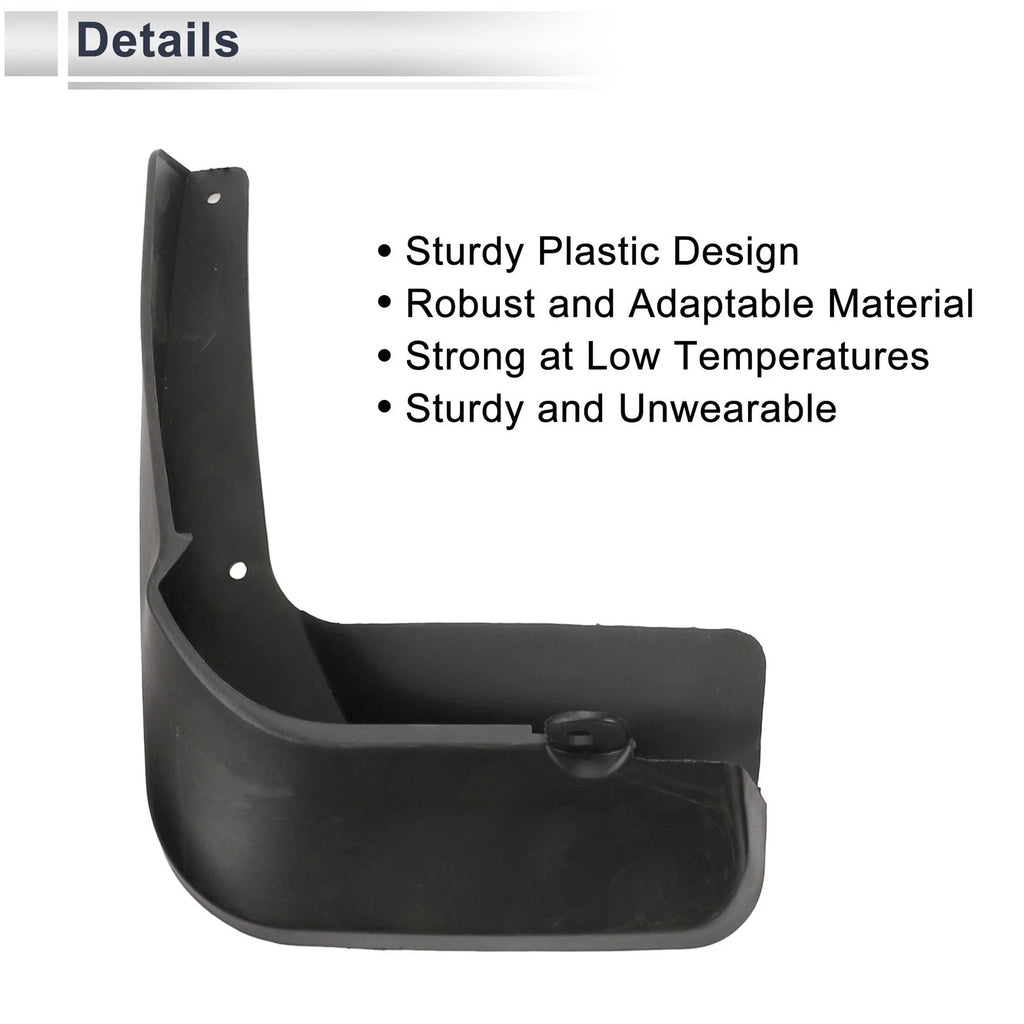 Set of 2 Mud Flaps Splash Guards for Audi A4 (Sport/Wagon) (2013–2017)