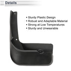 Set of 2 Mud Flaps Splash Guards for Audi A4 (Sport/Wagon) (2013–2017)