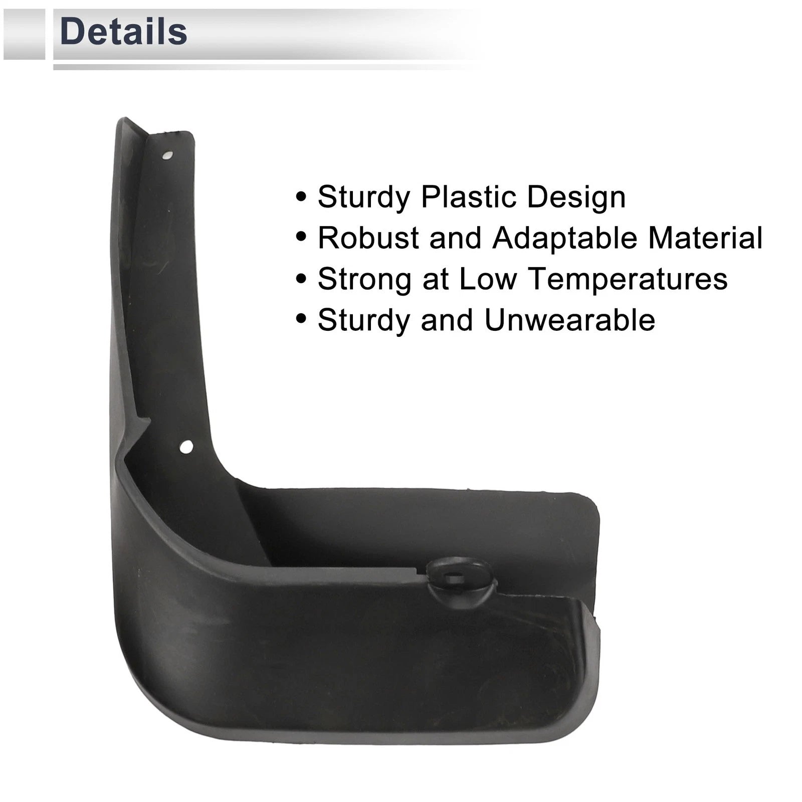 Set of 2 Mud Flaps Splash Guards for Audi A4 (Sport/Wagon) (2013–2017)