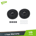 2-Pack Flat Free Tire and Wheel Assembly for Lawnmower (YYYY–YYYY)