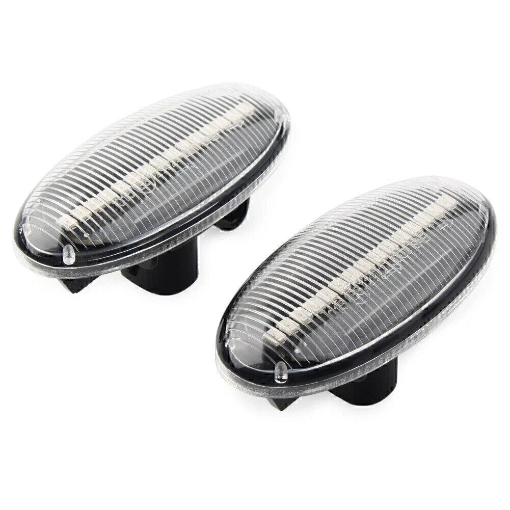 LED Dynamic Side Marker Sequential Blinker Amber Lights for Mazda 2 3 5 MPV