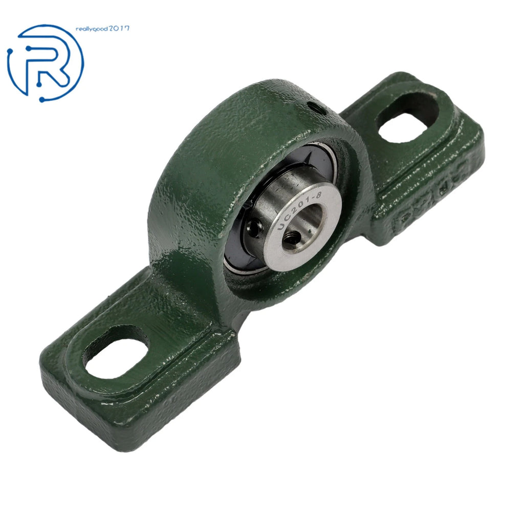 Set of 6 UCP201-8 Pillow Block Mounted Ball Bearings 1/2" Bore