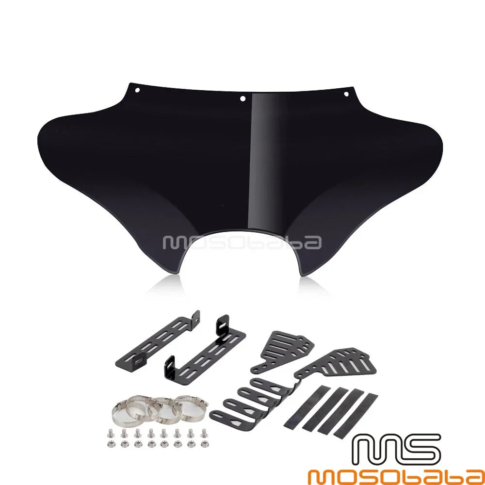 Detachable Batwing Headlight Fairing for Harley Softail Slim, Fatboy (2014-2023)
