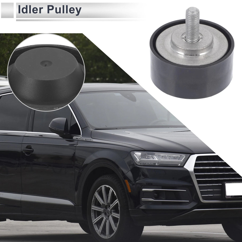 Drive Belt Idler Pulley for Audi Q7 (2005–2015) No. 022145276A Black