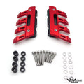 Front Red CNC Crash Slider Protector for Kawasaki Versys 650 ZX10R (2015–2023)