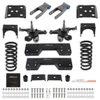 Front 5" Rear 7-8" Lowering Spring Kit for GMC Sierra C1500 1/2 Ton 1988-1998