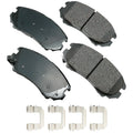 Akebono ProACT Ultra Premium Ceramic Brake Pads for (ACT924B)