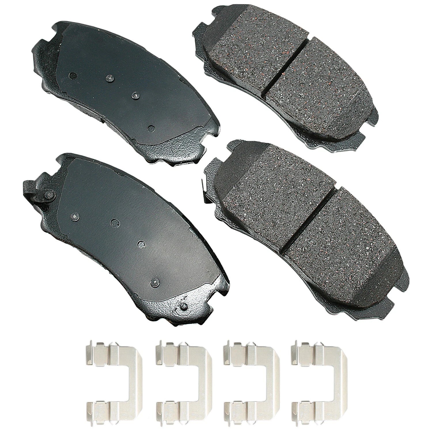 Akebono ProACT Ultra Premium Ceramic Brake Pads for (ACT924B)