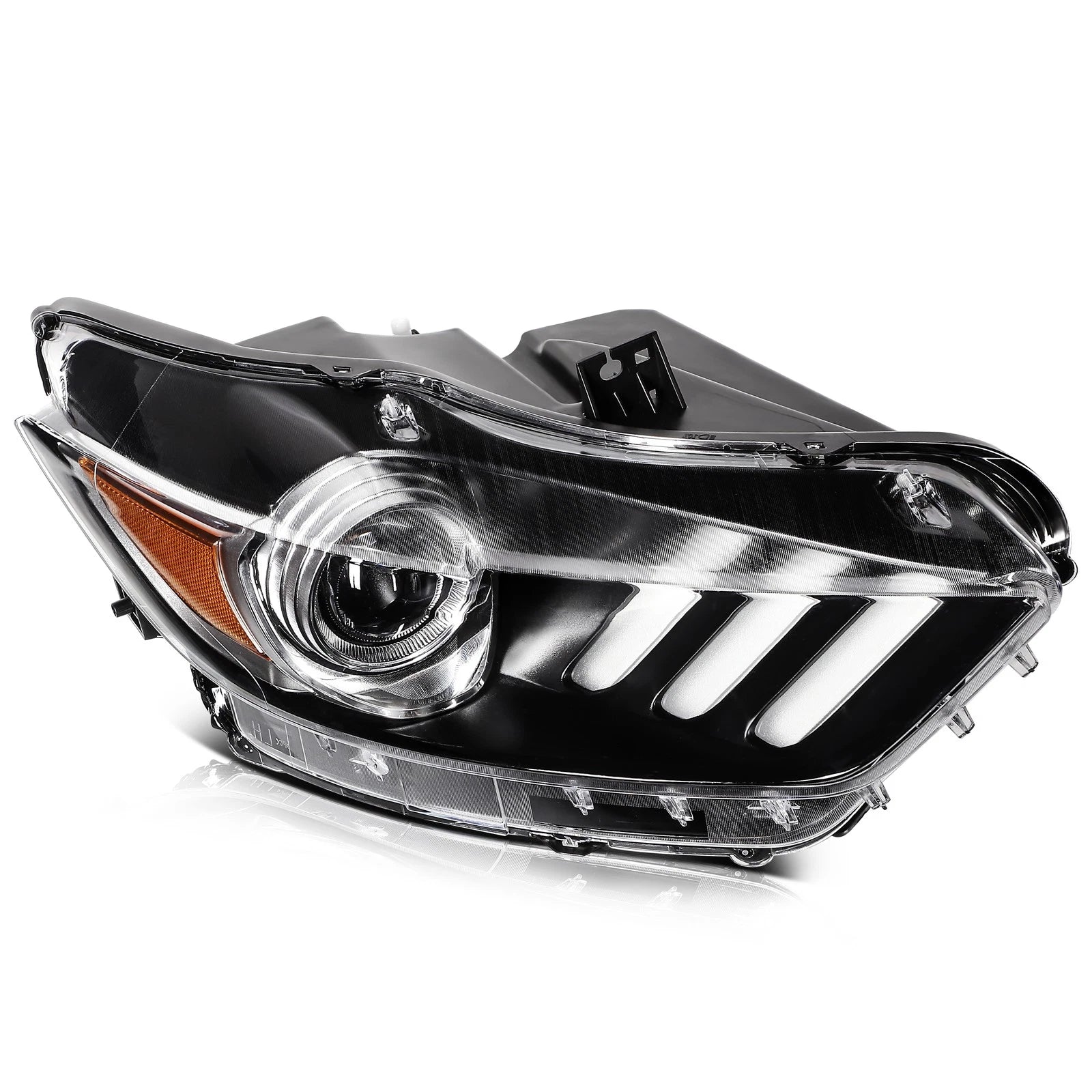 Clear Lens Headlight Assembly for Ford Mustang (2015-2017)