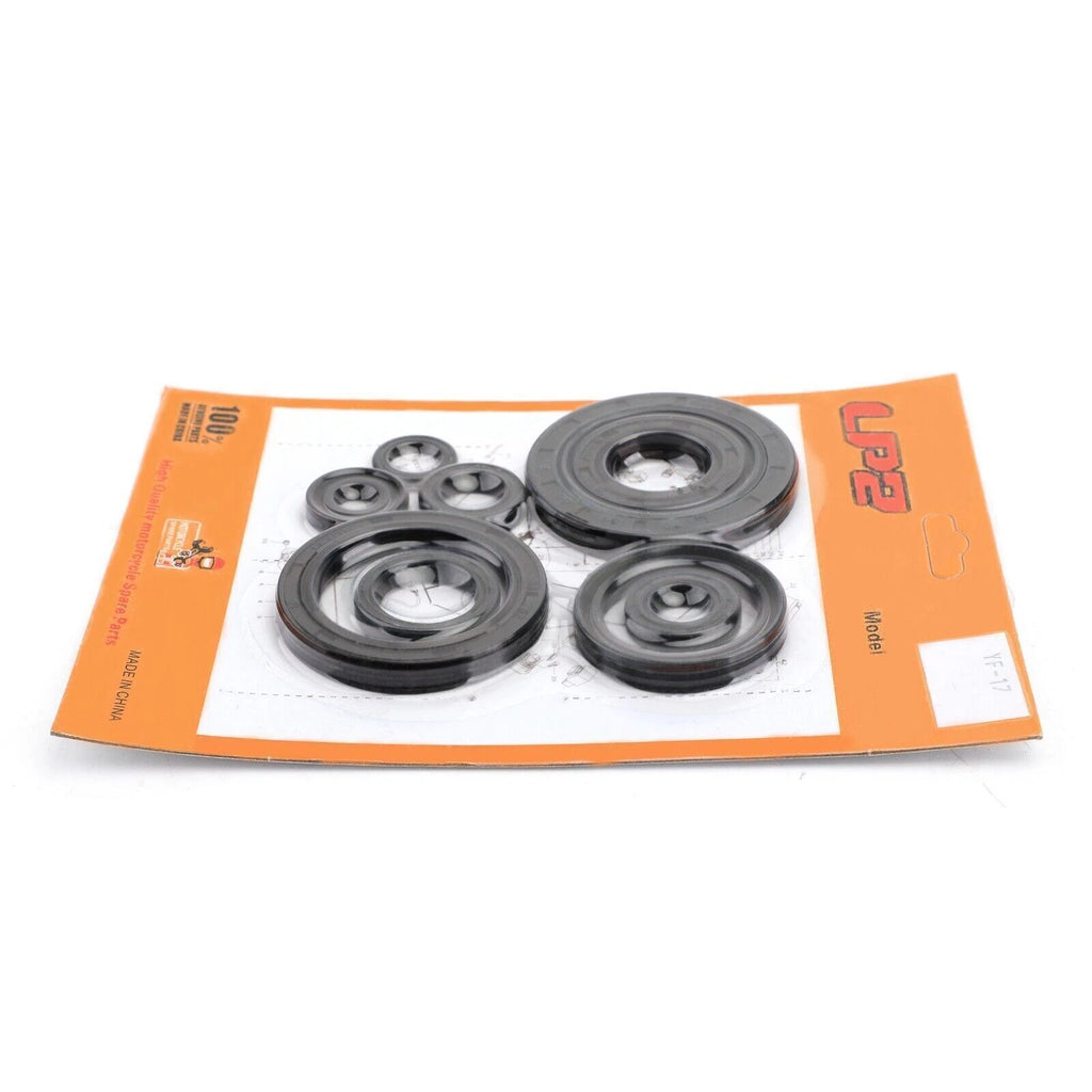 9-Piece Engine Oil Seal Kit for Honda CRF450R CRF450 (2009–2014)