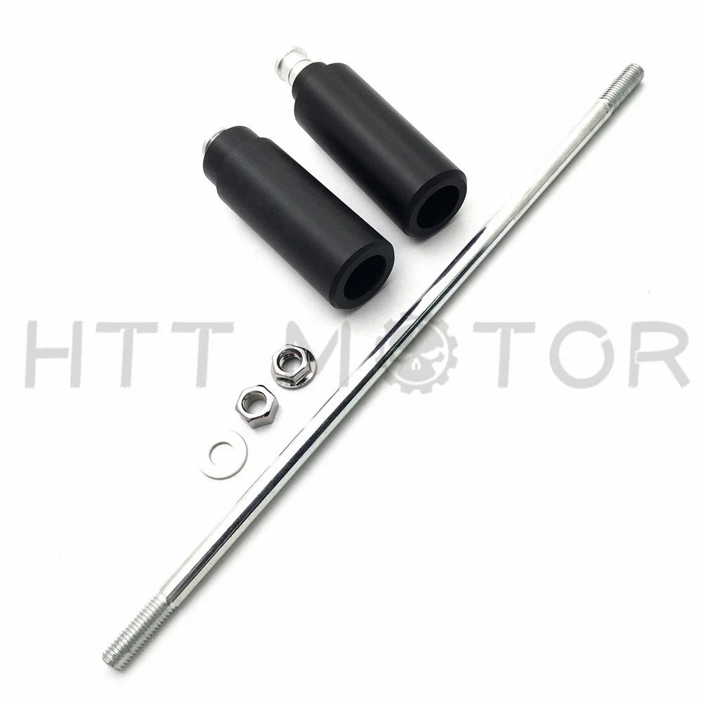 No Cut Black Frame Slider for Suzuki SV650 SV1000 DL650 DL1000 (All Years)