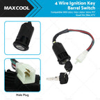 4 Wire Ignition Key Switch for ATV 50-250cc Quad Dirt Bike (50cc-250cc)