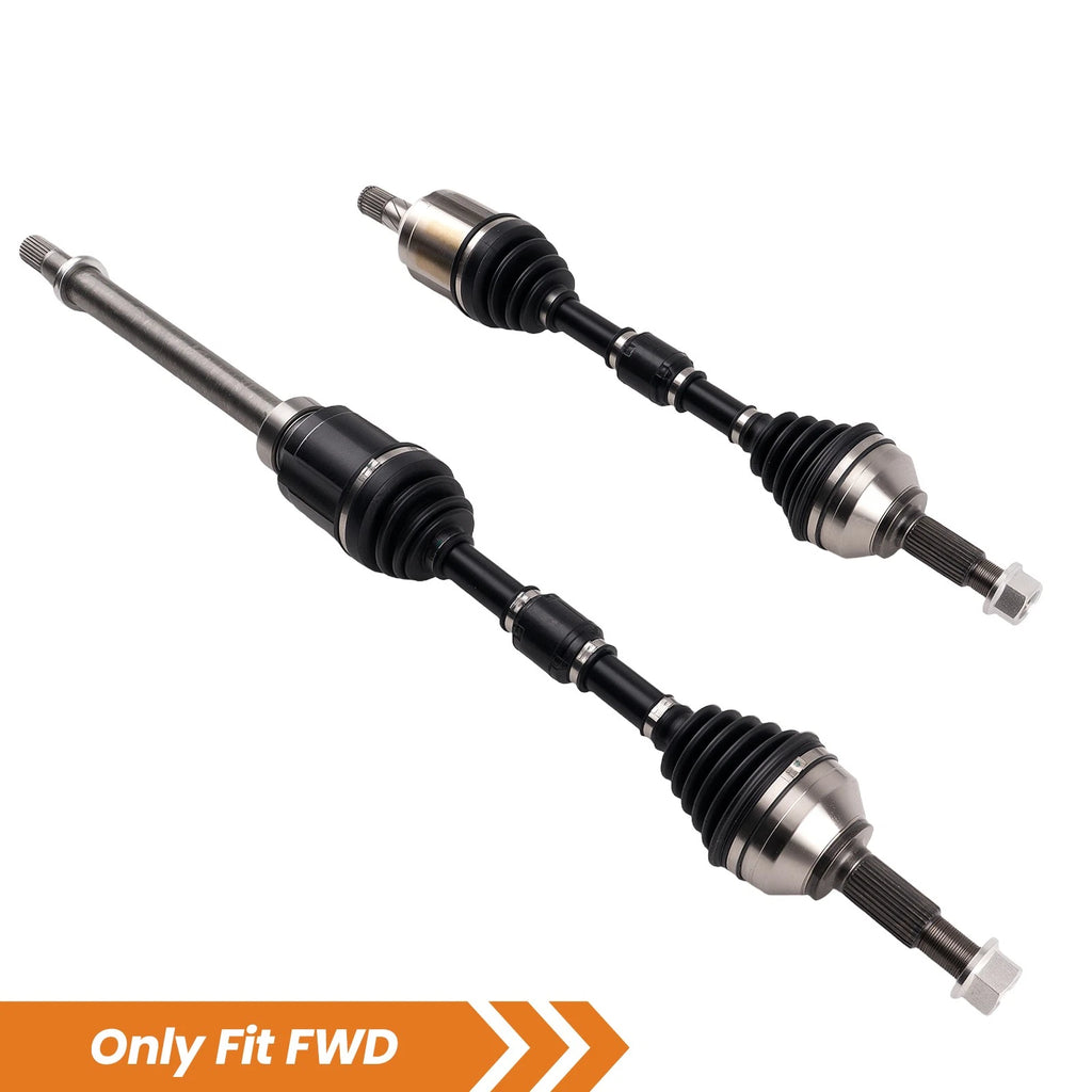 Pair Front CV Axle Shaft for Nissan Rogue (2007–2013)