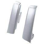 Saddlebags Strips for Harley Street Glide (2014–2023) Silver Black Honeycomb
