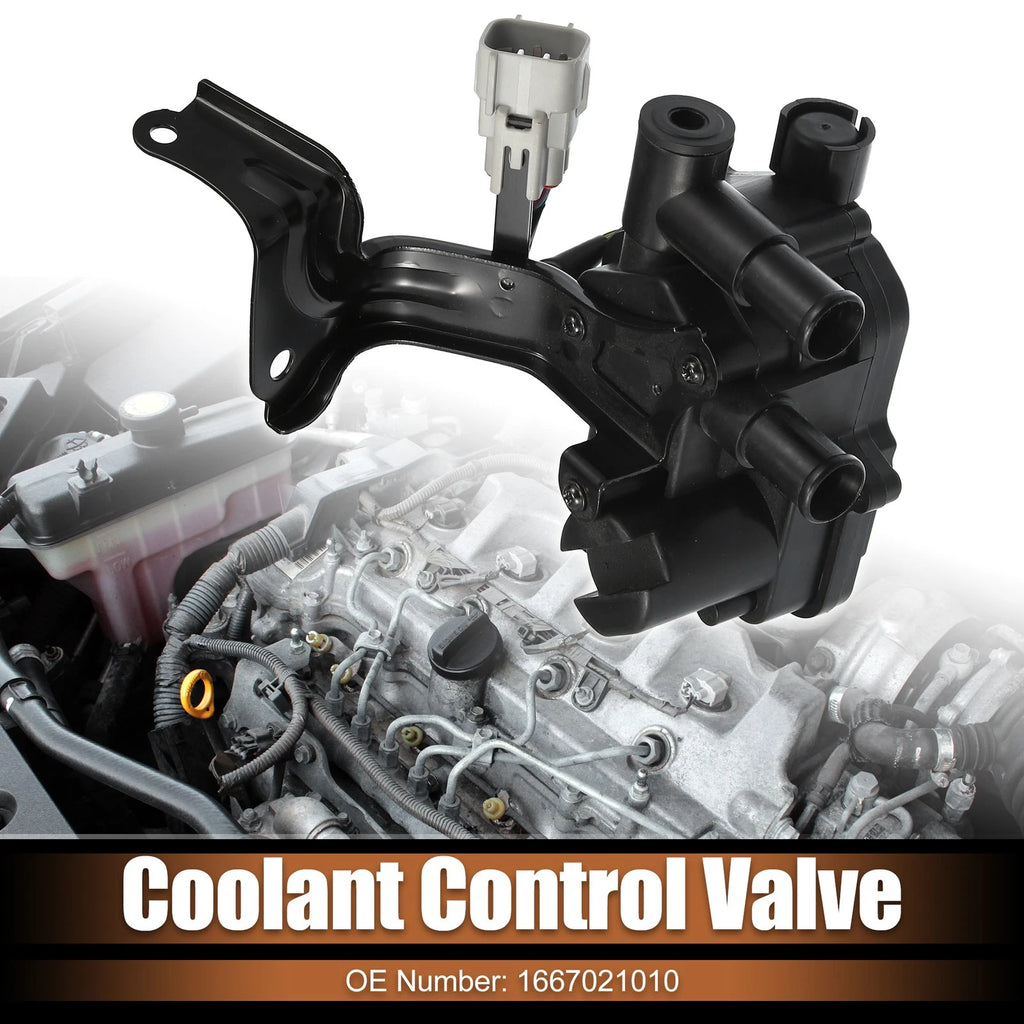 Coolant Flow Control Valve 16670-21010 for Toyota Prius (2004–2009)