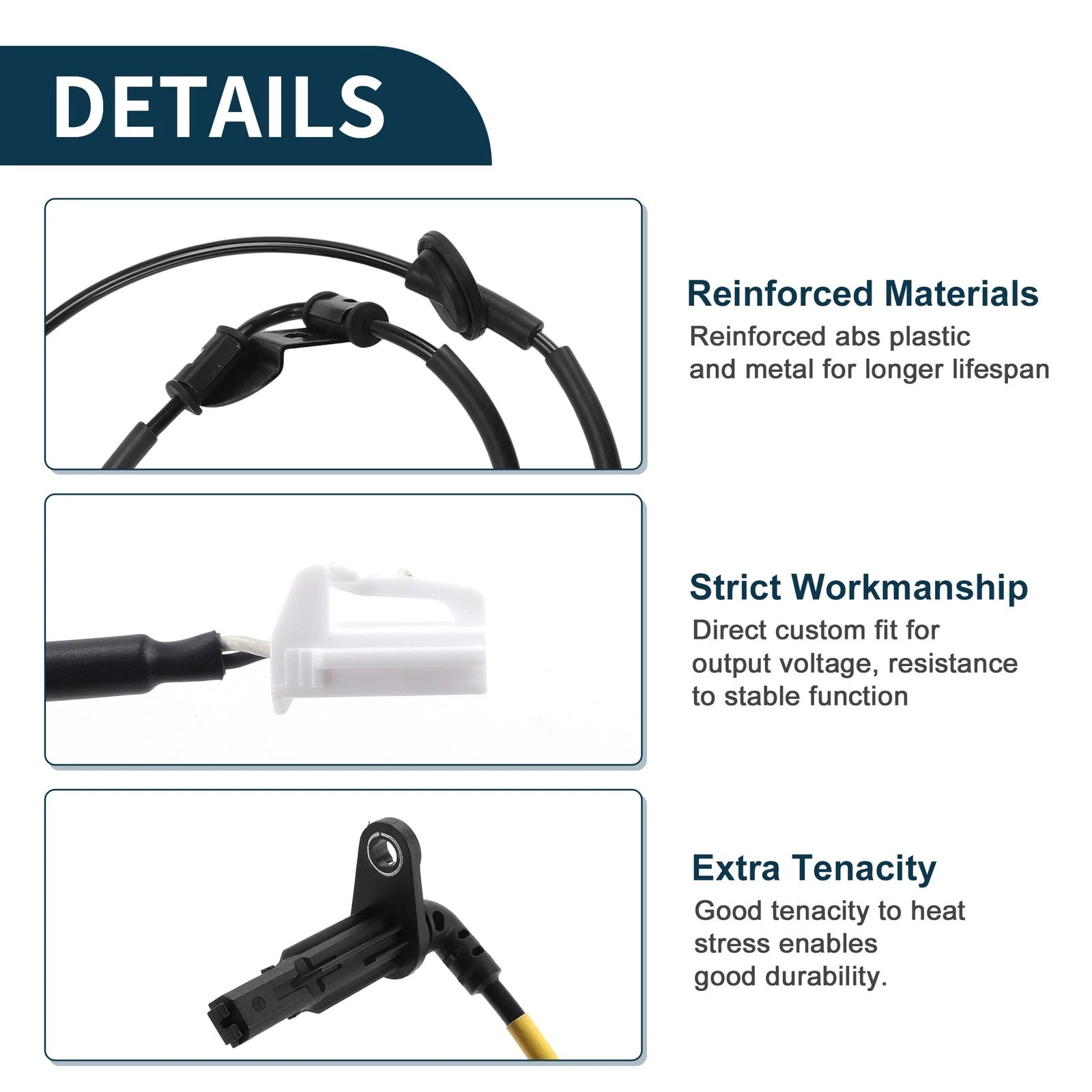 ABS Wheel Speed Sensor No. 956802E310 for Hyundai Tucson (2005–2009)