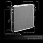 Aluminum Radiator DPI2174 for Ford Explorer Sport Trac Mountaineer (1997–2005)