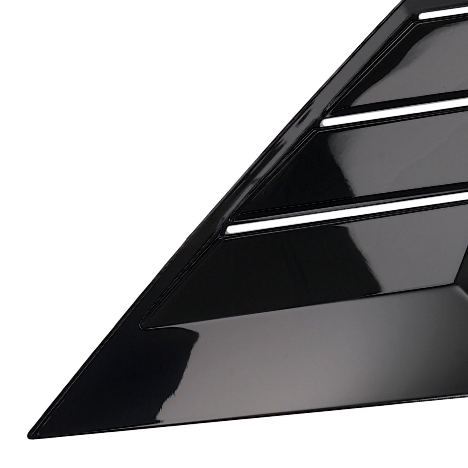 Black ABS Louvers for Ford Focus MK3 Hatchback (2012–2018)