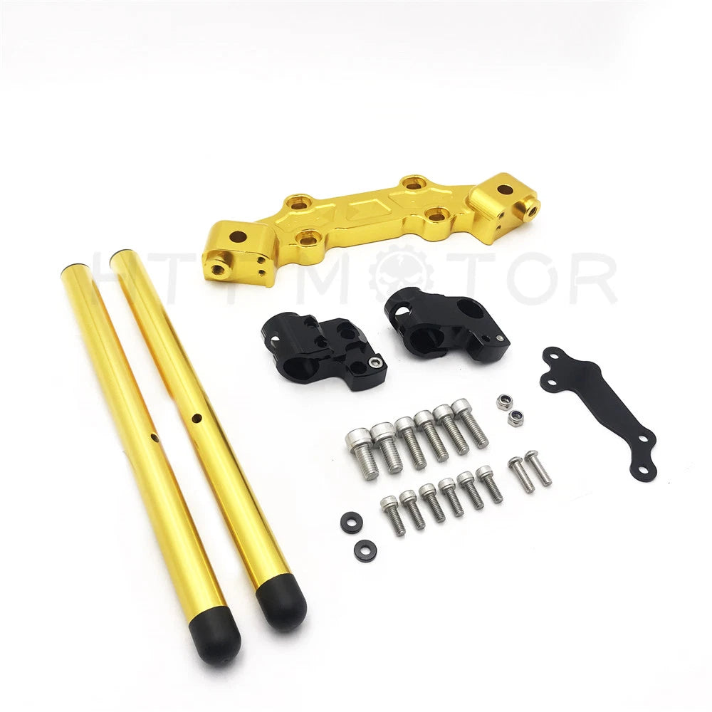 Clip-On Adapter Plate Handlebar Set for Yamaha MT-09 FZ-09 (2013–2016)
