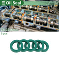 Set of 5 Oil Seal Ring 22x32x6mm for Rotary Shaft (High Pressure)