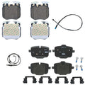 Front & Rear Brake Kit Pads & Sensors for BMW G05 G07 X5 X6 (2019–2023)