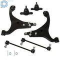 Set of 6 Front Lower Control Arms with Ball Joints for Hyundai Elantra (2009–2012)