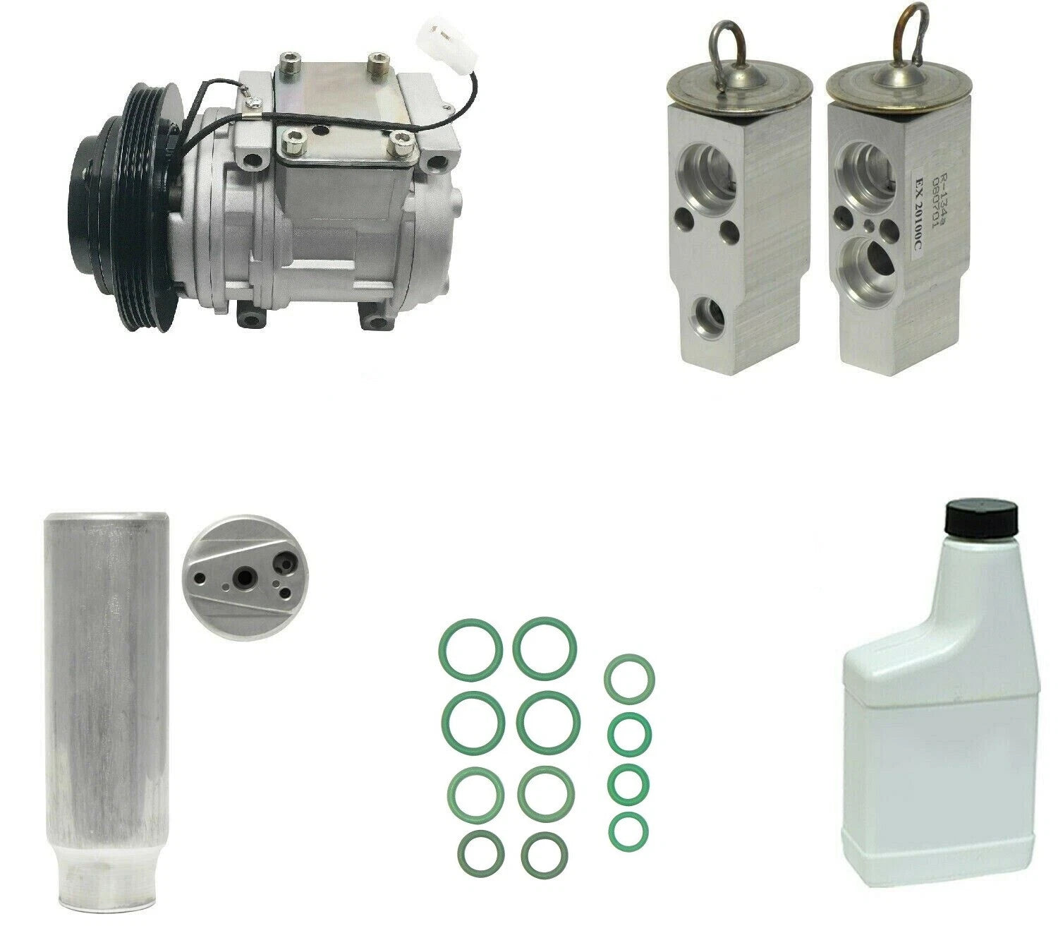 AC Compressor Kit Replacement for Chevrolet Trailblazer (2002-2009)
