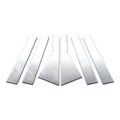 Diamond Grade 6pc Stainless Steel Pillar Post Covers for 19-23 Hyundai Santa Fe