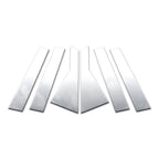 Diamond Grade 6pc Stainless Steel Pillar Post Covers for 19-23 Hyundai Santa Fe